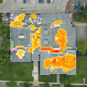 Aerial Infrared Scan Blended