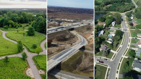 Nature Doar, Madison Beltline, Thackeray Trail project photos