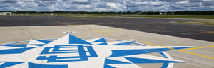 Runway area at Itasca County Airport