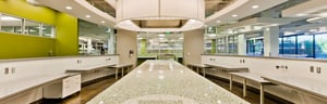 Redesigned lab facilities at Kimberly-Clark